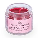 California Rose hand poured candle - Bella Vita Organic