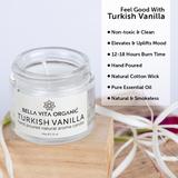 Turkish Vanilla Candle by Bella Vita Organic