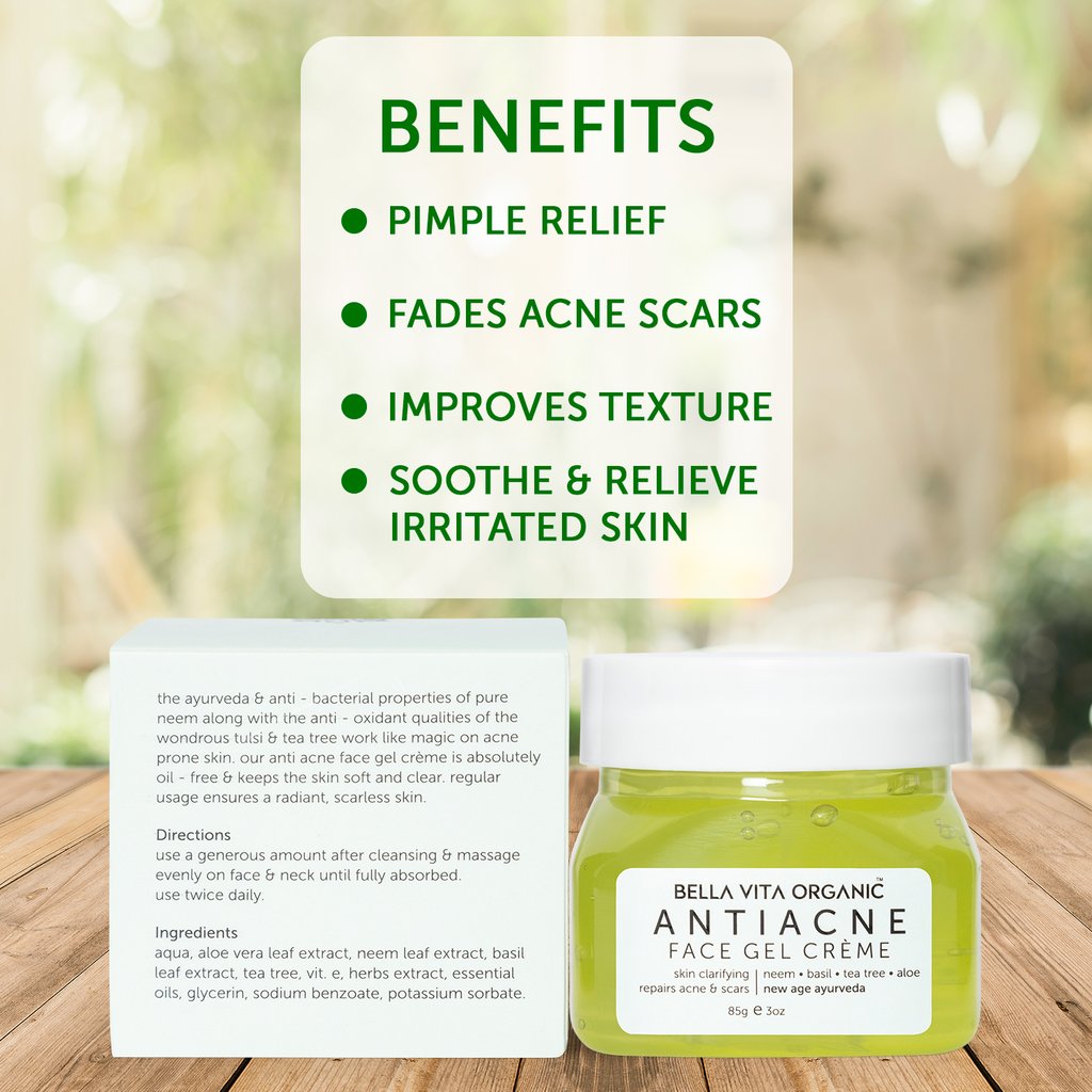 Benefits of Anti Acne Face Gel Cream