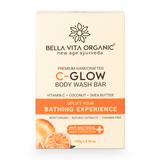 C-Glow Body Wash Bar Bath Soap With Vitamin C, Coconut & Shea Butter, 150 gm