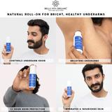 DeoWhite Underarm Whitening & Lightening Natural Roll On Deodorant Combo For Men