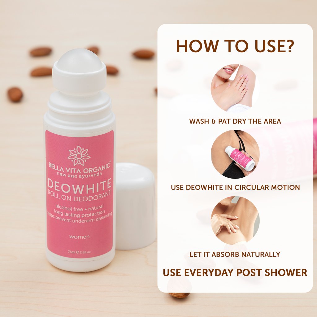 How to use DeoWhite Roll on Deodorant