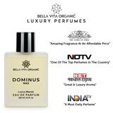 Dominus EDP Strong Perfume For Men with Long Lasting Woody Fragrance - 100 ml