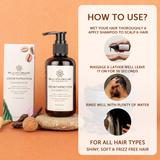 How to use Growth Protein Shampoo by Bella Vita Organic