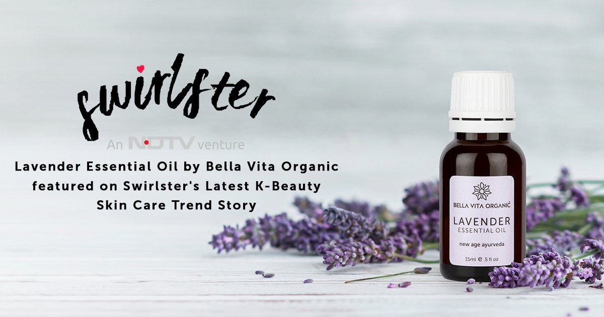 Lavender Essential Oil by Bella Vita Organic Featured on Swirlster's Latest K-Beauty Skin Care Trend Story