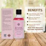 Benefits of Micellar Water Natural Makeup Remover and Cleanser