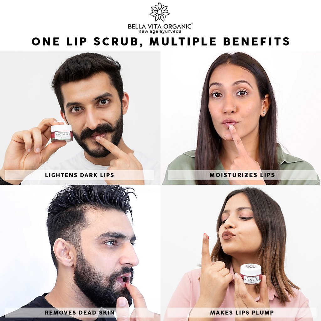 Nicolips Lip Scrub Benefits