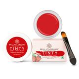 Raspberry 3 in 1 Tinty for Lips, Cheeks & Eyes for moisturizing & nourishing|Lip Stains & Tints 8 gm