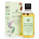 SilkyStrong Coffee Onion Ayurvedic Herbal Anti-Dandruff Natural Hair Growth Oil, Volume & Fall Control - 225ml