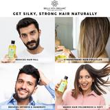 Get silky Strong Hair Naturally