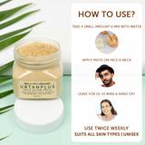 How to use Multani Mitti Ubtan Plus Face Glow Pack