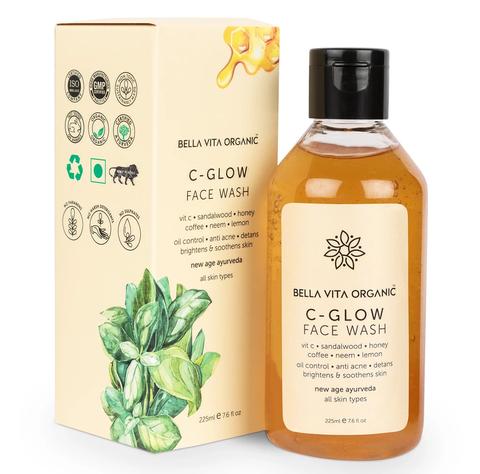Vitamin C-Glow Natural Face Wash by Bella Vita Organic
